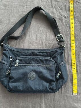 Kipling Crossbody Bag in Navy Blue adjustable strap